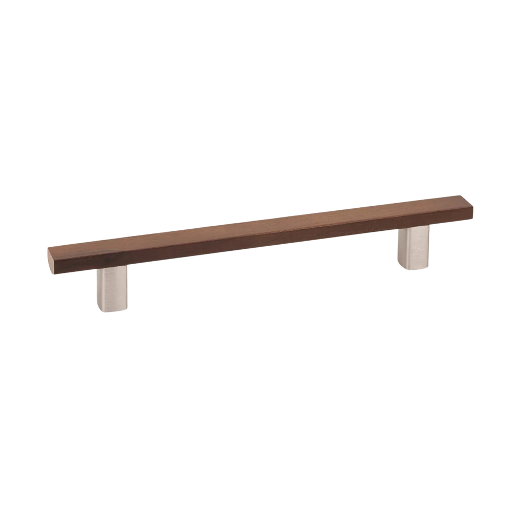 Momo Handles Momo Ara Timber D Handle 160mm Walnut - Image 3