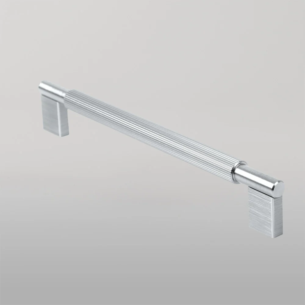 Momo Handles Momo Arpa D Handle 192mm Dull Brushed Nickel - Image 2