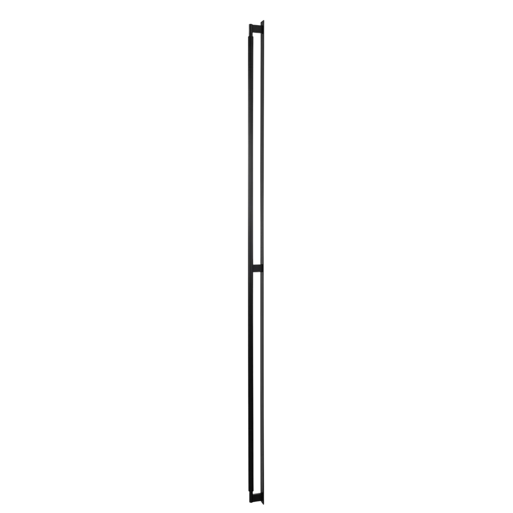 Momo Handles Momo Arpa D Handle and Backplate 1178mm Brushed Black - Image 3