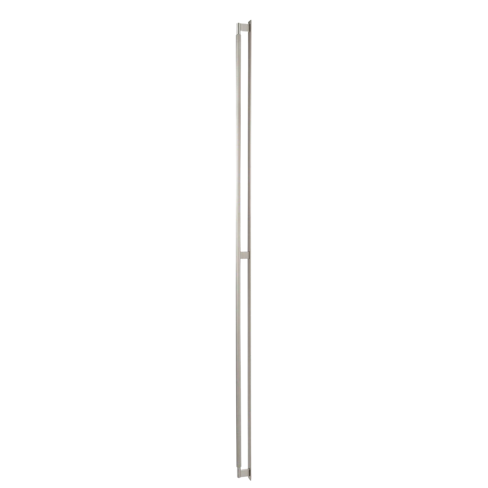 Momo Handles Momo Arpa D Handle and Backplate 1178mm Dull Brushed Nickel - Image 3