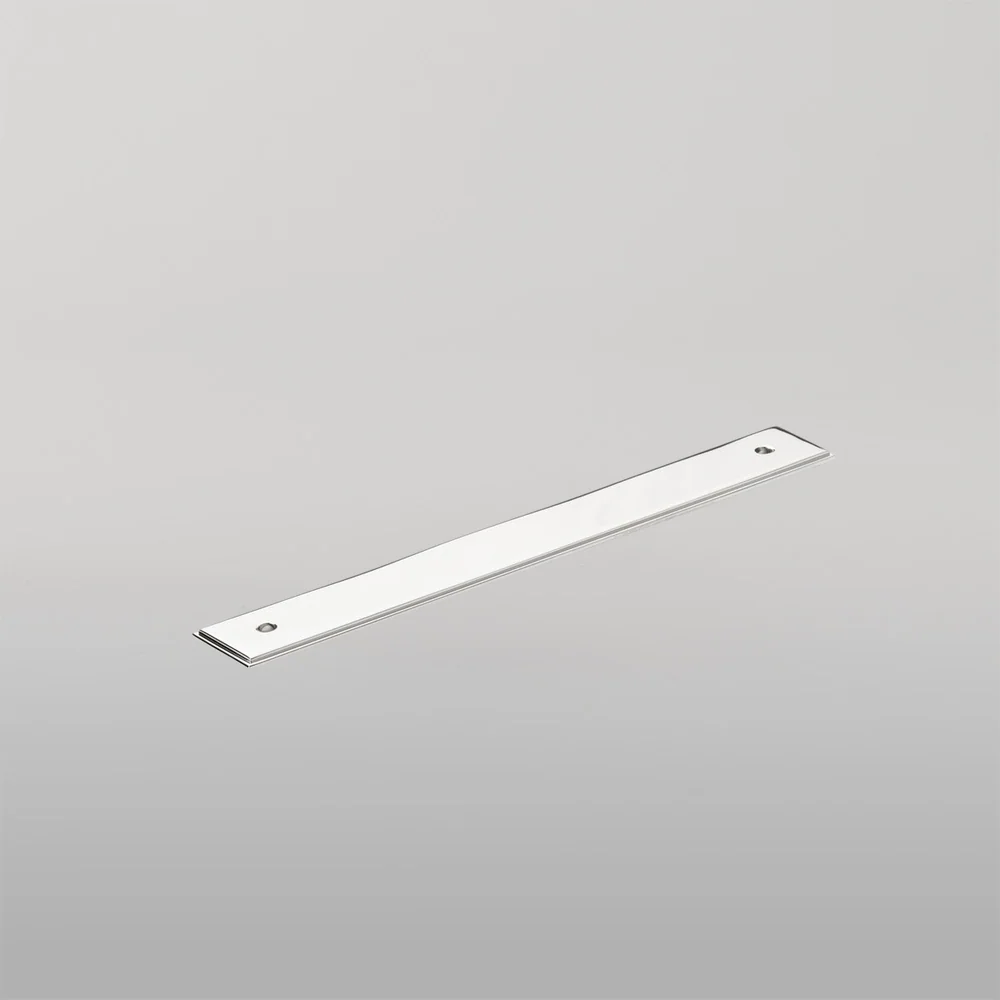 Momo Handles Momo Barrington Backplate 160mm Polished Nickel - Image 2