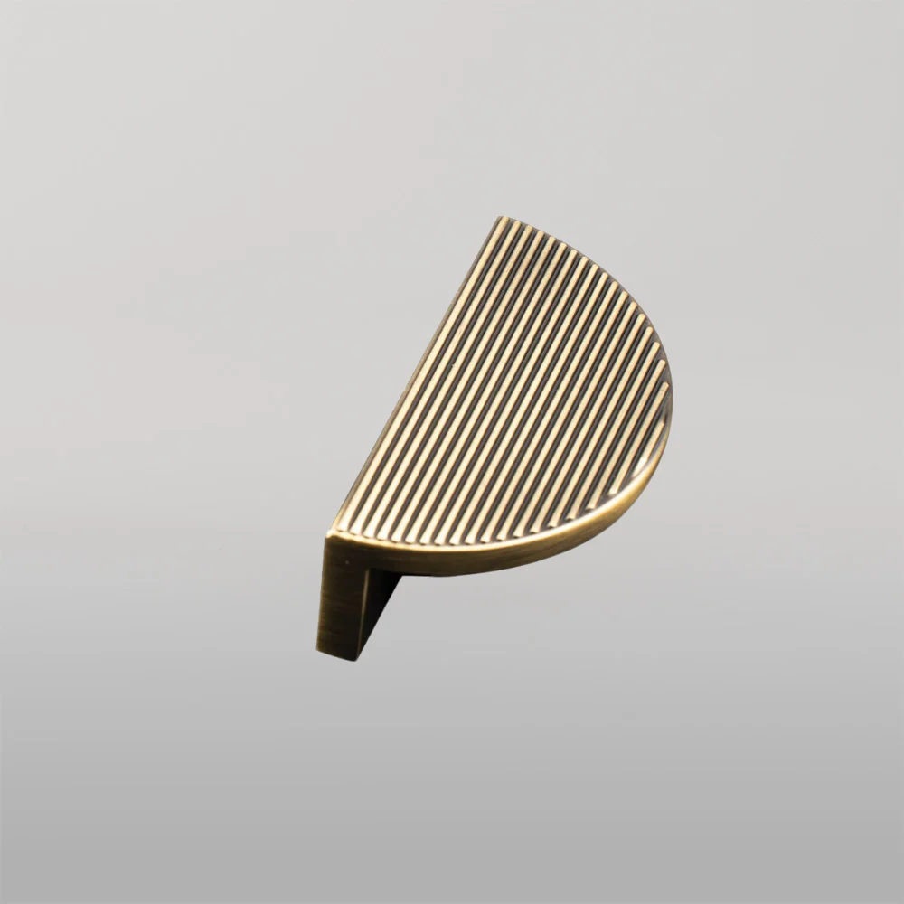 Momo Handles Momo Barrington Eclipse Ribbed 64mm Dark Brushed Brass - Image 4