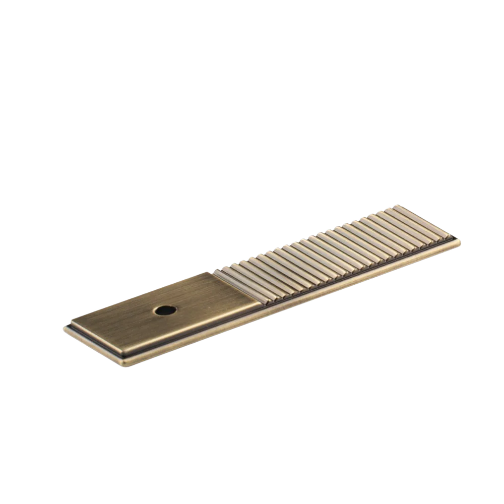Momo Handles Momo Barrington Knob Backplate 32mm Dark Brushed Brass - Image 3