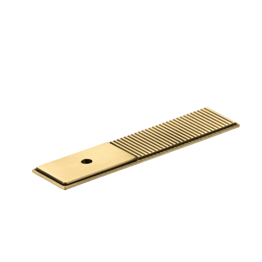 Momo Handles Momo Barrington Knob Backplate 32mm Matte Brass - Image 3
