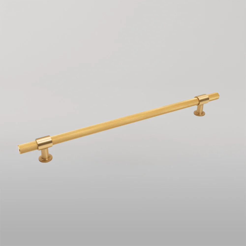 Momo Handles Momo Belgravia 416mm Solid Brass Appliance Pull Brushed Satin Brass - Image 2