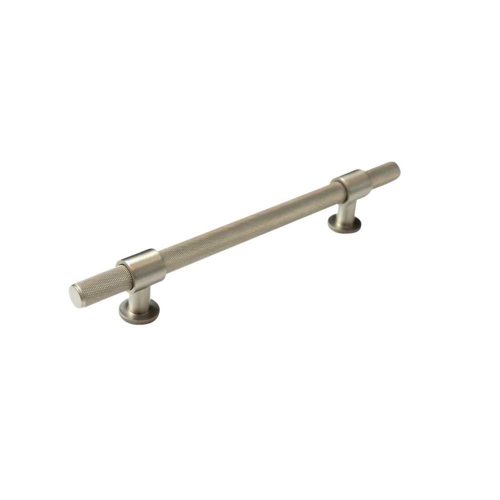 Momo Handles Momo Belgravia Solid Brass Bar Pull 160mm Dull Brushed Nickel
