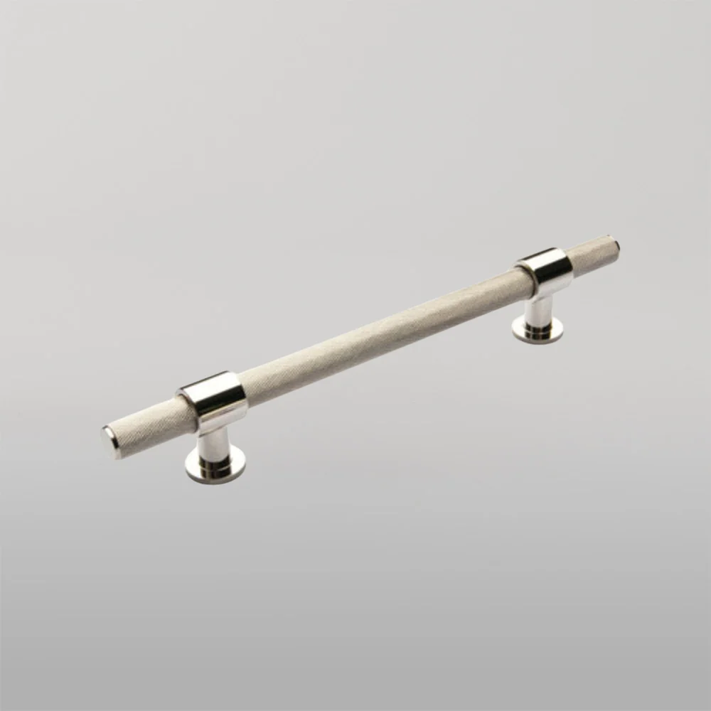 Momo Handles Momo Belgravia Solid Brass Bar Pull 160mm Polished Nickel - Image 2