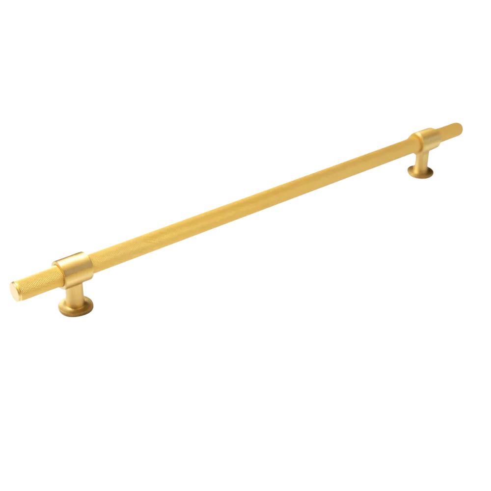Momo Handles Momo Belgravia Solid Brass Bar Pull 320mm Brushed Satin Brass - Image 3