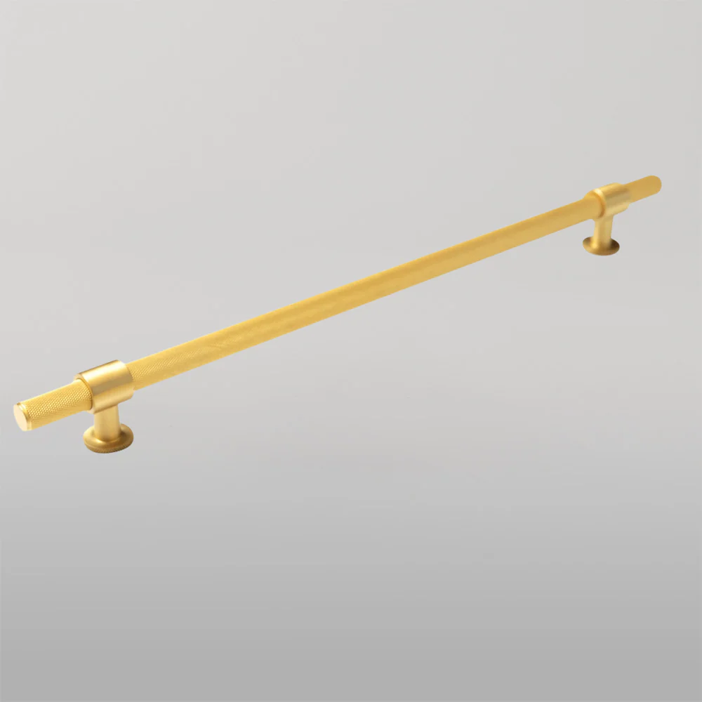 Momo Handles Momo Belgravia Solid Brass Bar Pull 320mm Brushed Satin Brass - Image 4