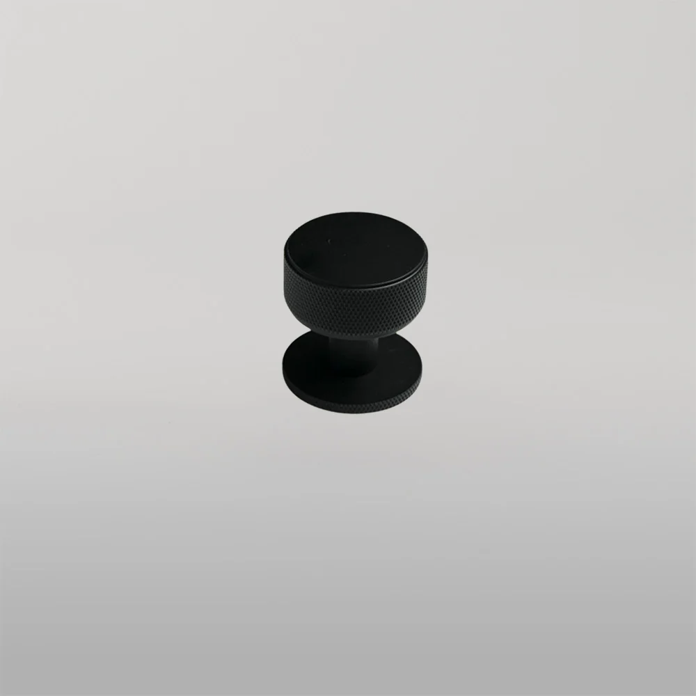 Momo Handles Momo Belgravia Solid Brass Round Knob 35mm Matte Black - Image 2