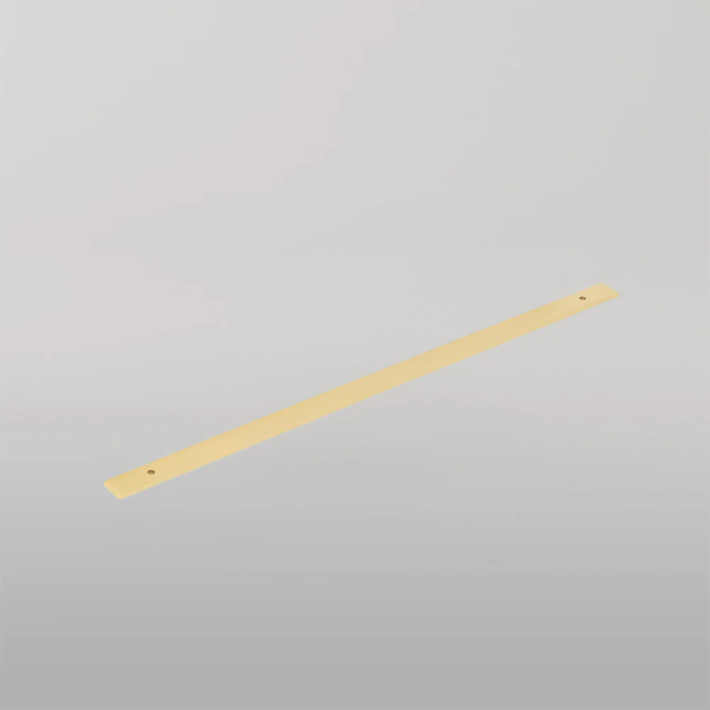 Momo Handles Momo Bellevue Solid Brass Backplate 320mm Brushed Satin Brass - Image 2