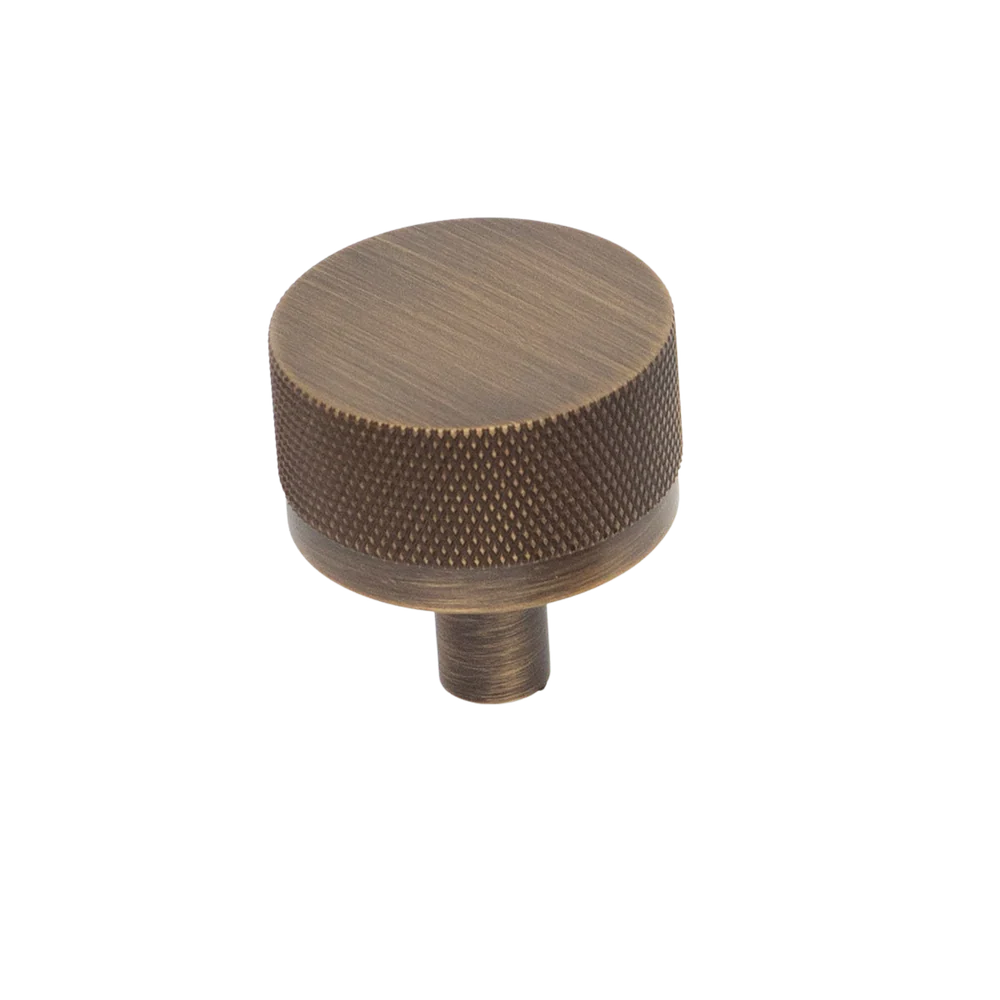 Momo Handles Momo Bellevue Solid Brass Knurled Knob 35mm Bronze - Image 3