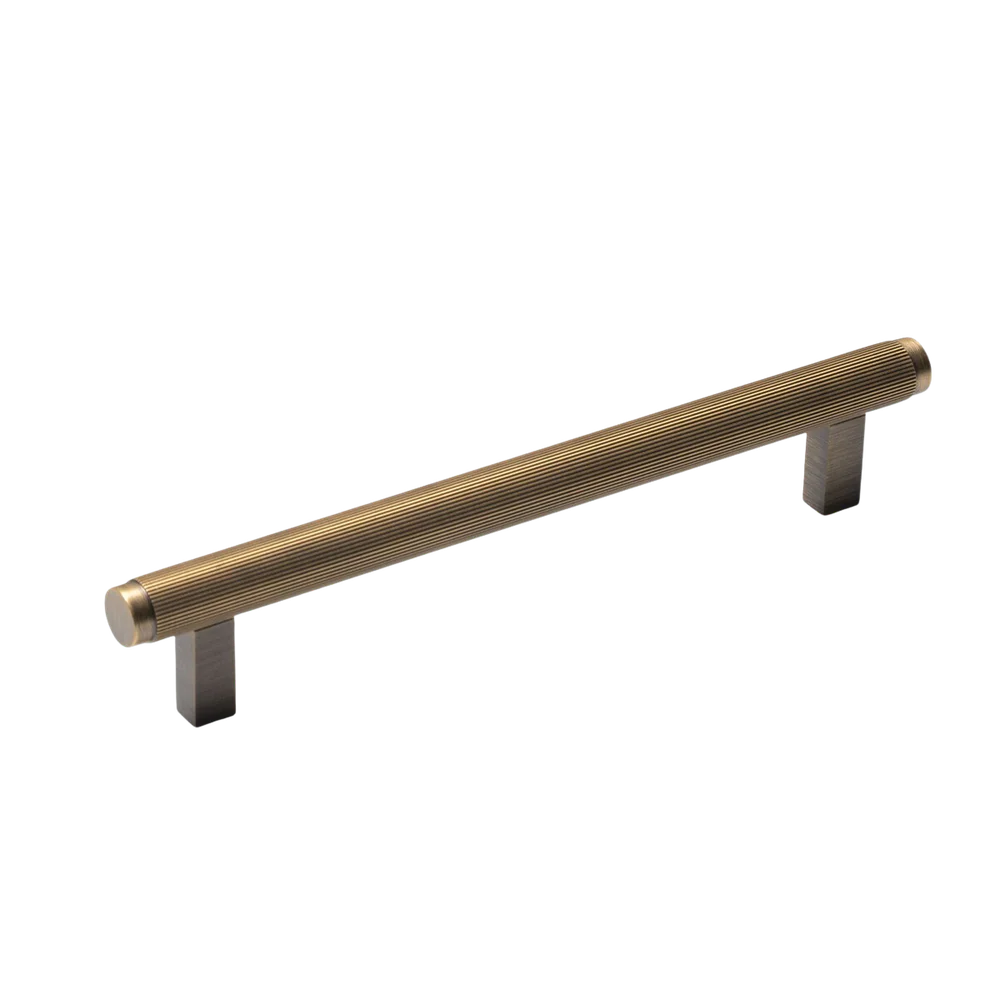 Momo Handles Momo Bellevue Solid Brass Lined Bar Pull 160mm Dark Brushed Brass - Image 3