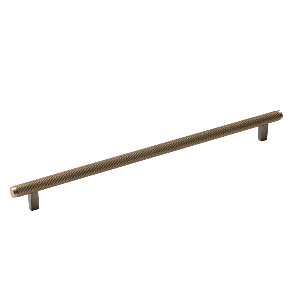 Momo Handles Momo Bellevue Solid Brass Lined Bar Pull 320mm Dark Brushed Brass - Image 3