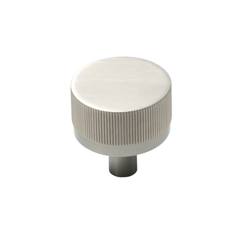 Momo Handles Momo Bellevue Solid Brass Lined Knob 35mm Dull Brushed Nickel - Image 4