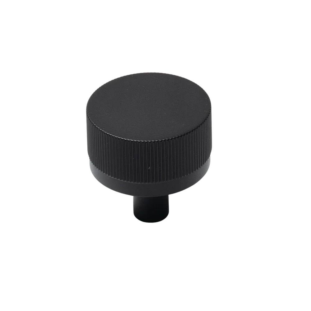 Momo Handles Momo Bellevue Solid Brass Lined Knob 35mm Matte Black