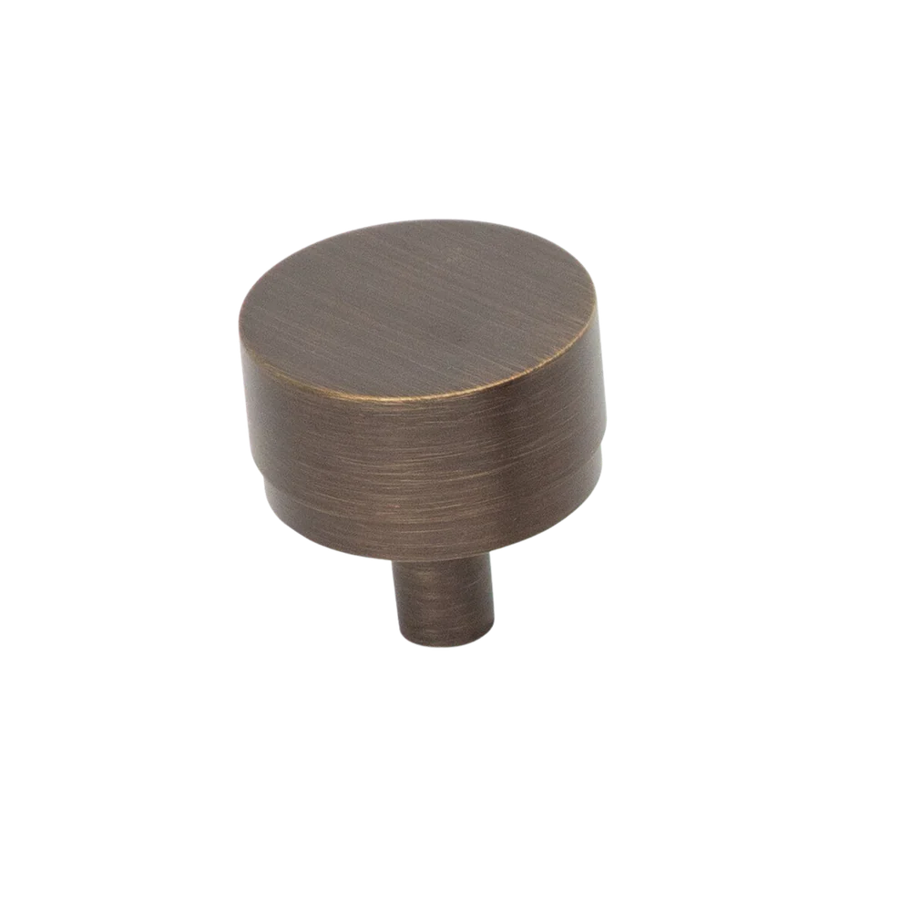 Momo Handles Momo Bellevue Solid Brass Plain Knob 35mm Bronze - Image 3