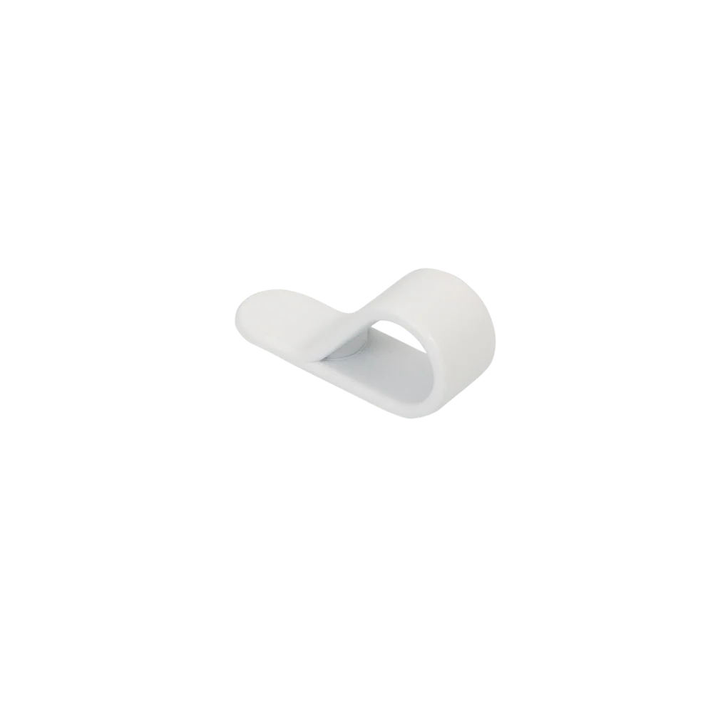 Momo Handles Momo Belt Loop Knob 63mm Matte White - Image 3