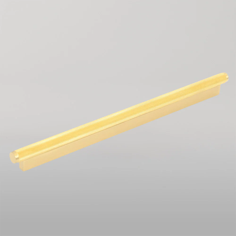 Momo Handles Momo Brighton Solid Brass Pull Handle 320mm Brushed Satin Brass - Image 2