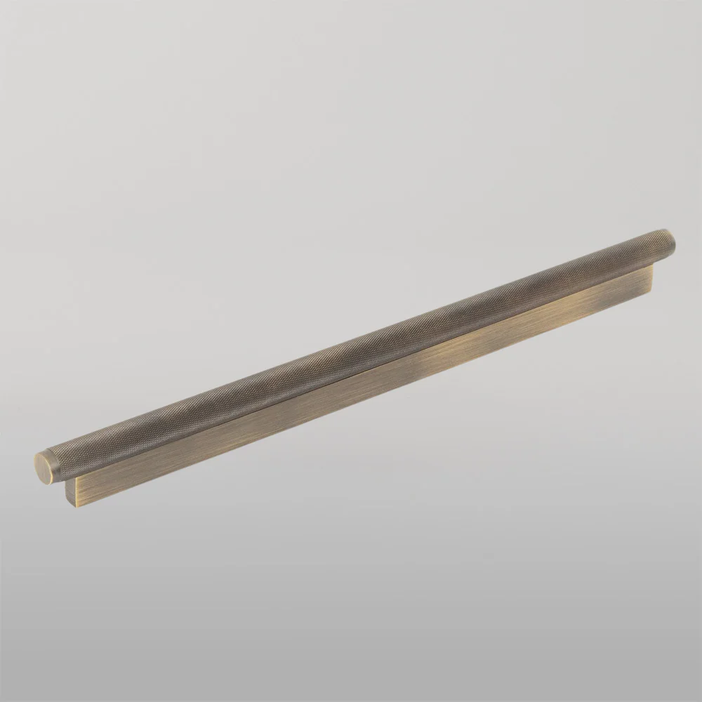 Momo Handles Momo Brighton Solid Brass Pull Handle 320mm Dark Brushed Brass - Image 2