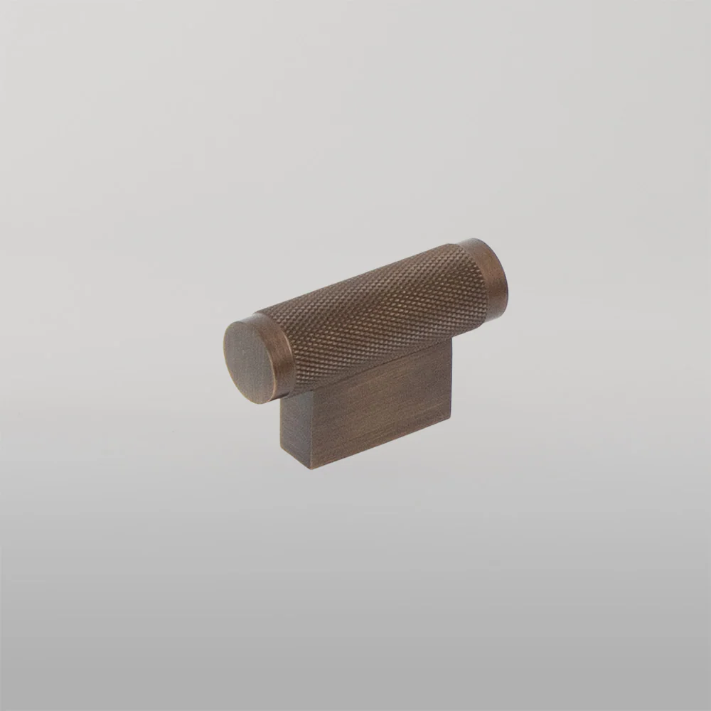 Momo Handles Momo Brighton Solid Brass T Knob 50mm Bronze - Image 2