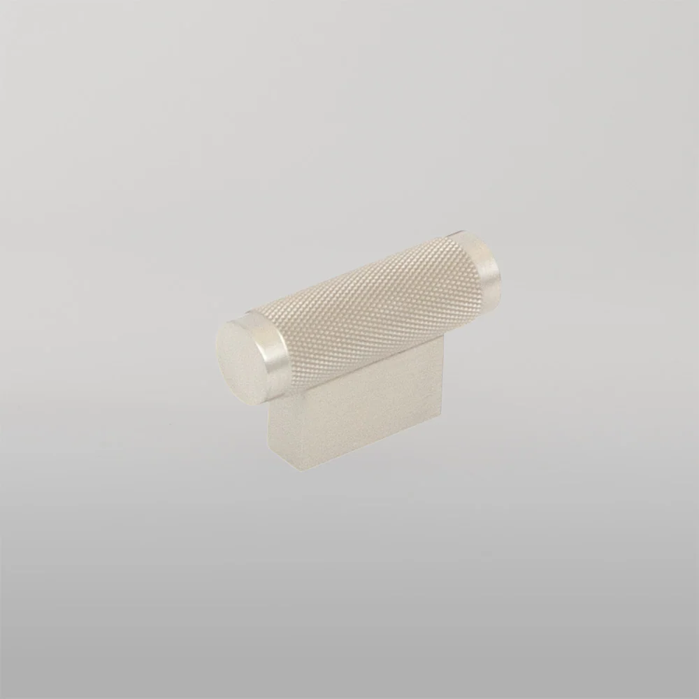 Momo Handles Momo Brighton Solid Brass T Knob 50mm Dull Brushed Nickel - Image 2
