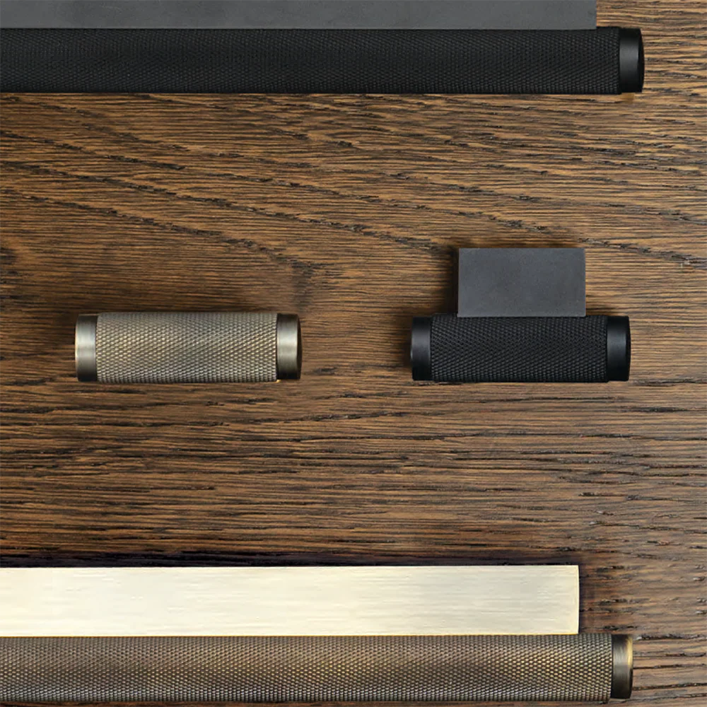 Momo Handles Momo Brighton Solid Brass T Knob 50mm Matte Black - Image 2