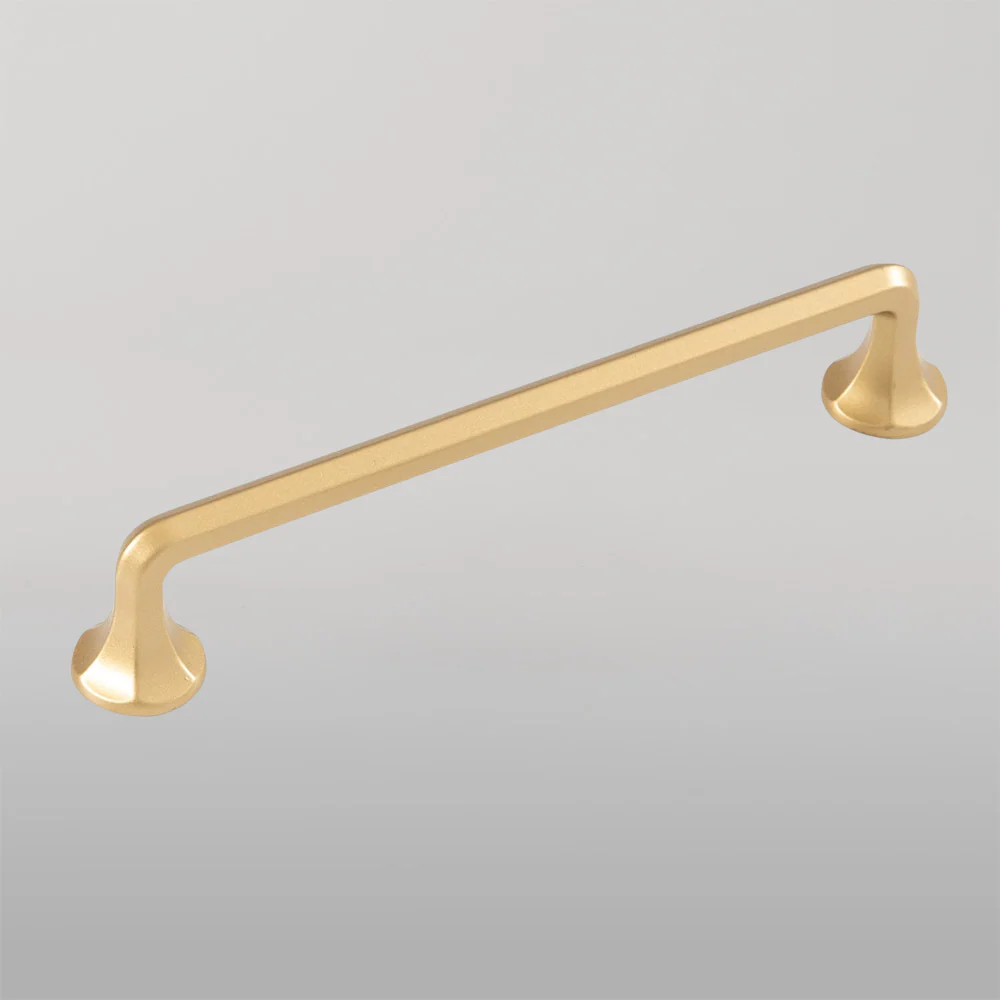 Momo Handles Momo Caselle D Handle 160mm Satin Brass - Image 2