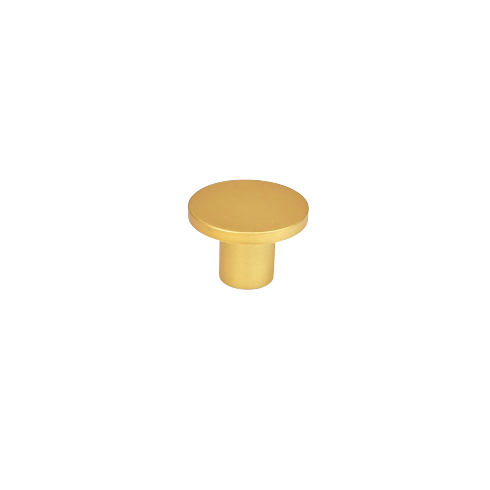 Momo Handles Momo Como Knob 26mm Brushed Gold - Image 3
