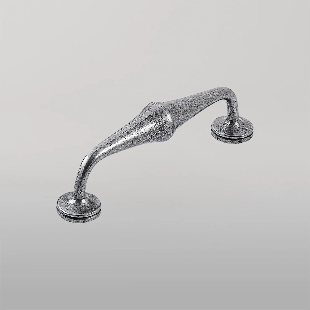 Momo Handles Momo Crosby D Handle 128mm Pewter - Image 2