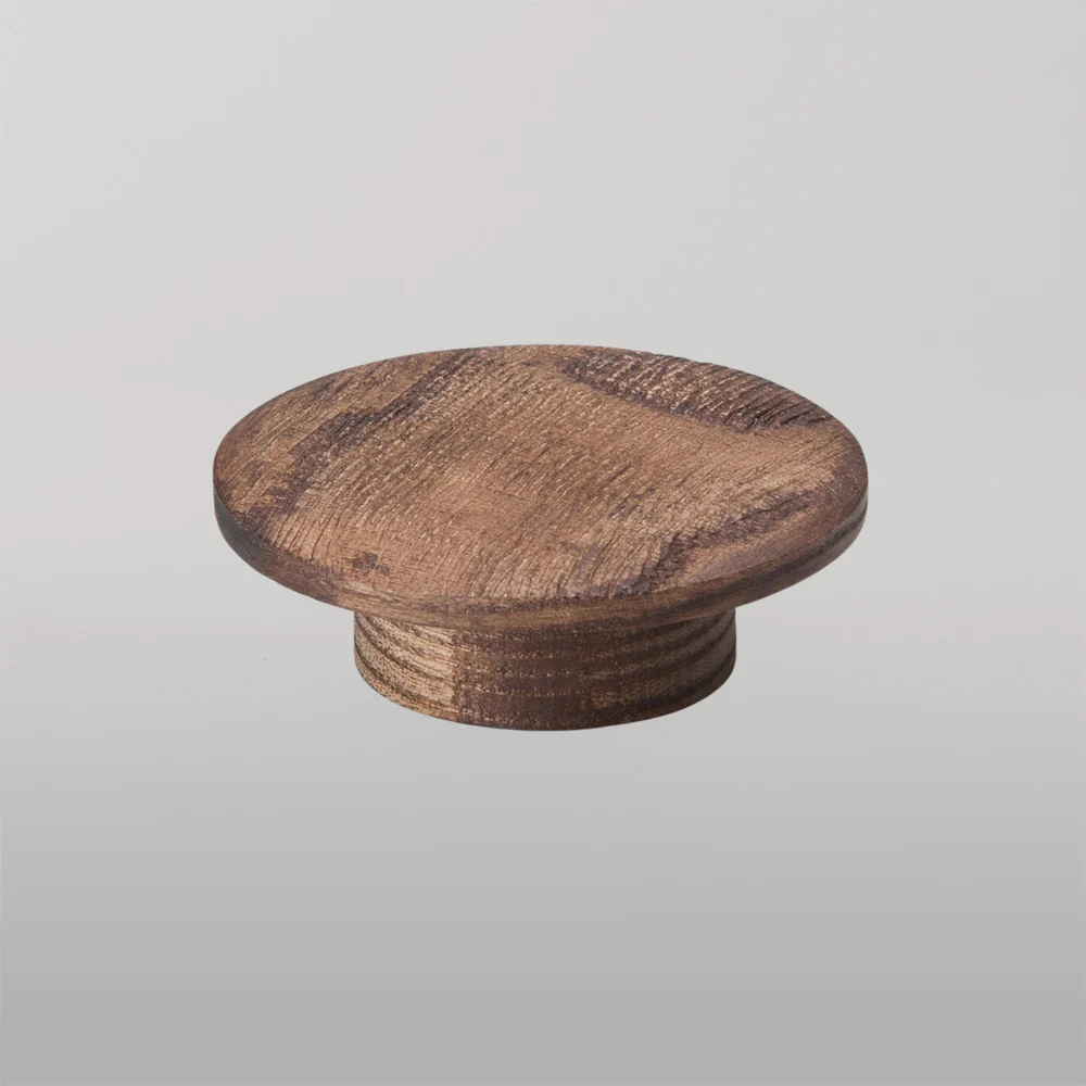 Momo Handles Momo Echo Timber Knob 60mm Oak Woodgrain - Image 2