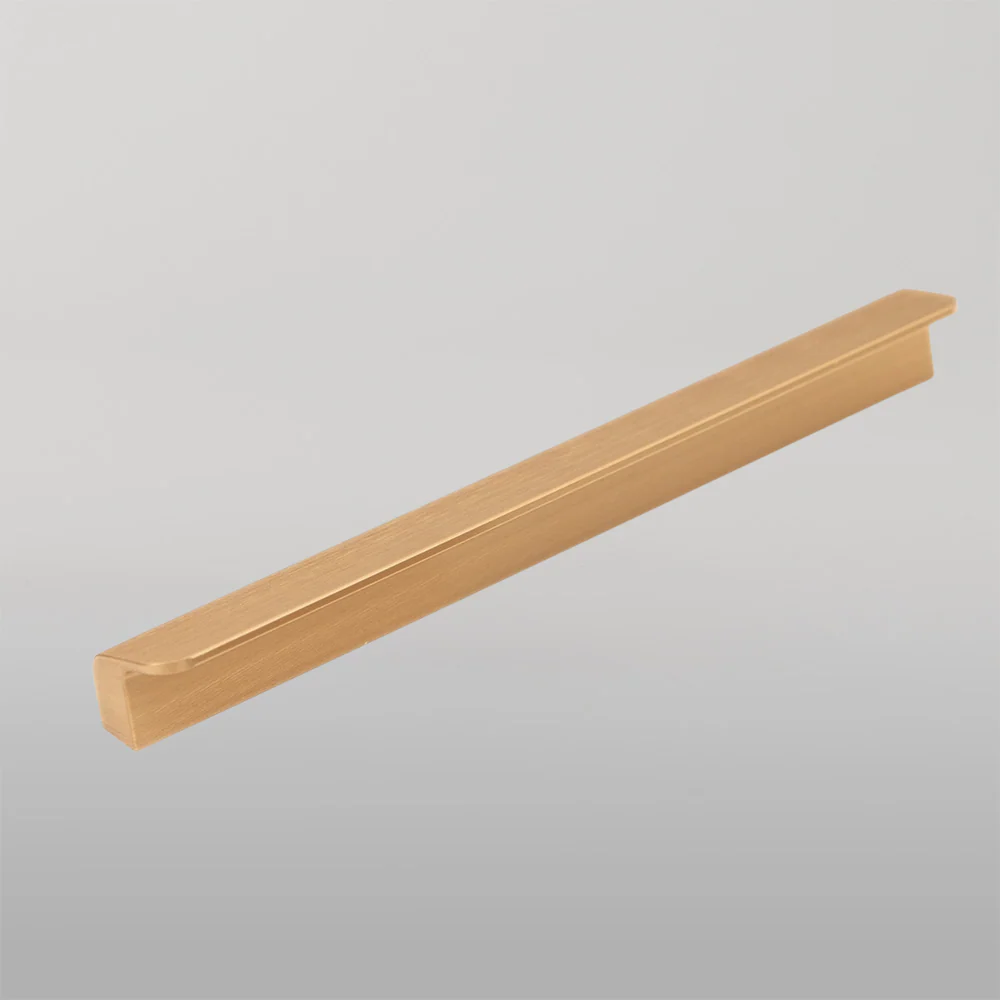 Momo Handles Momo Flapp Pull Handle  128mm Brushed Dark Brass - Image 2