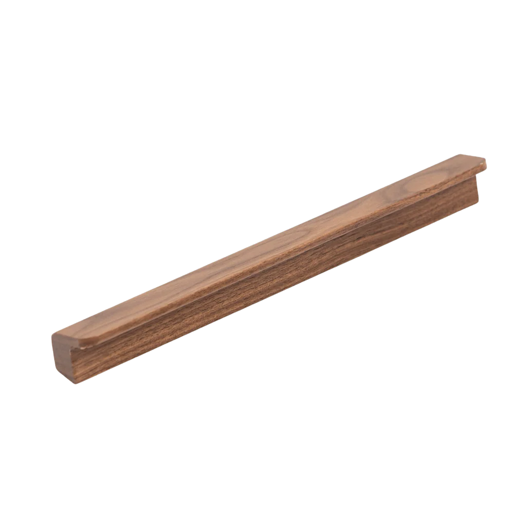 Momo Handles Momo Flapp Pull Timber Handle 160mm Brushed Walnut - Image 3