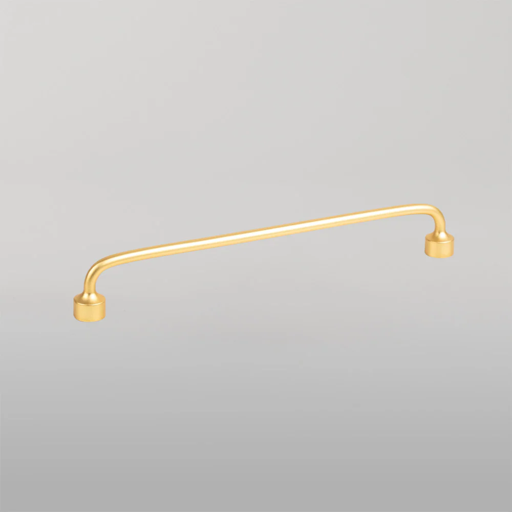 Momo Handles Momo Floid D Handle 192mm Brushed Gold - Image 2