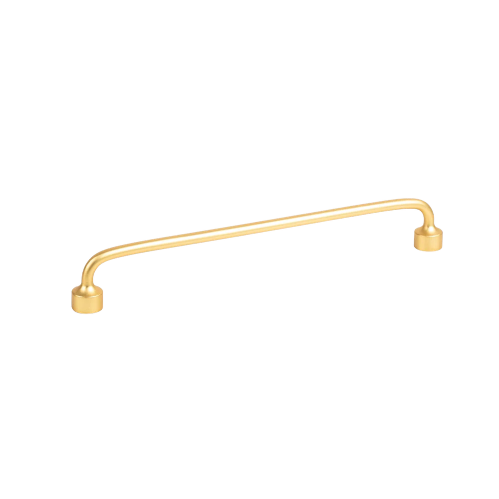 Momo Handles Momo Floid D Handle 192mm Brushed Gold - Image 3