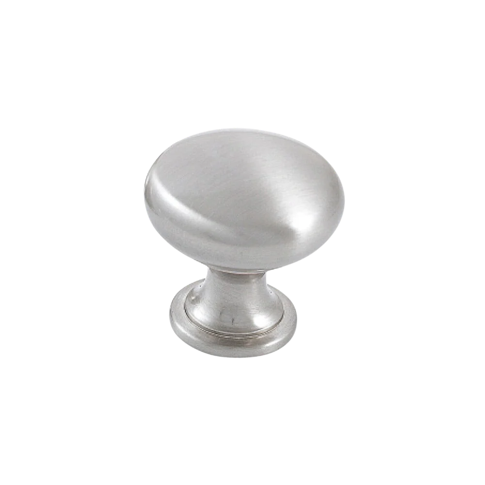 Momo Handles Momo Florencia Plain Knob 29mm Brushed Nickel - Image 3