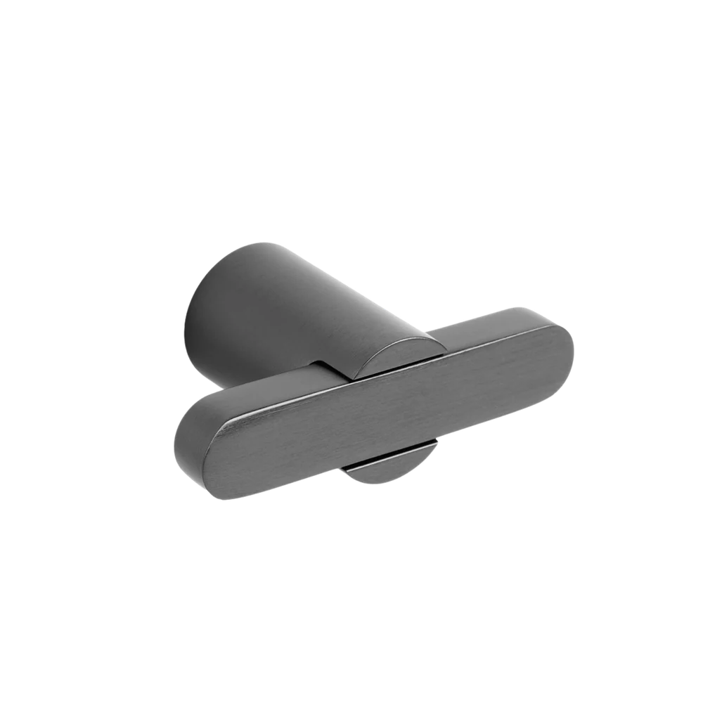 Momo Handles Momo Fusion T Knob 58mm Black Titanium