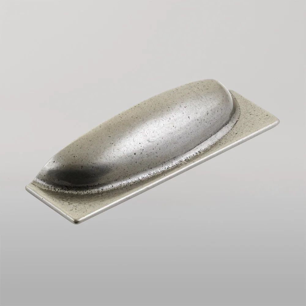 Momo Handles Momo George Cup Pull 96mm Pewter - Image 2