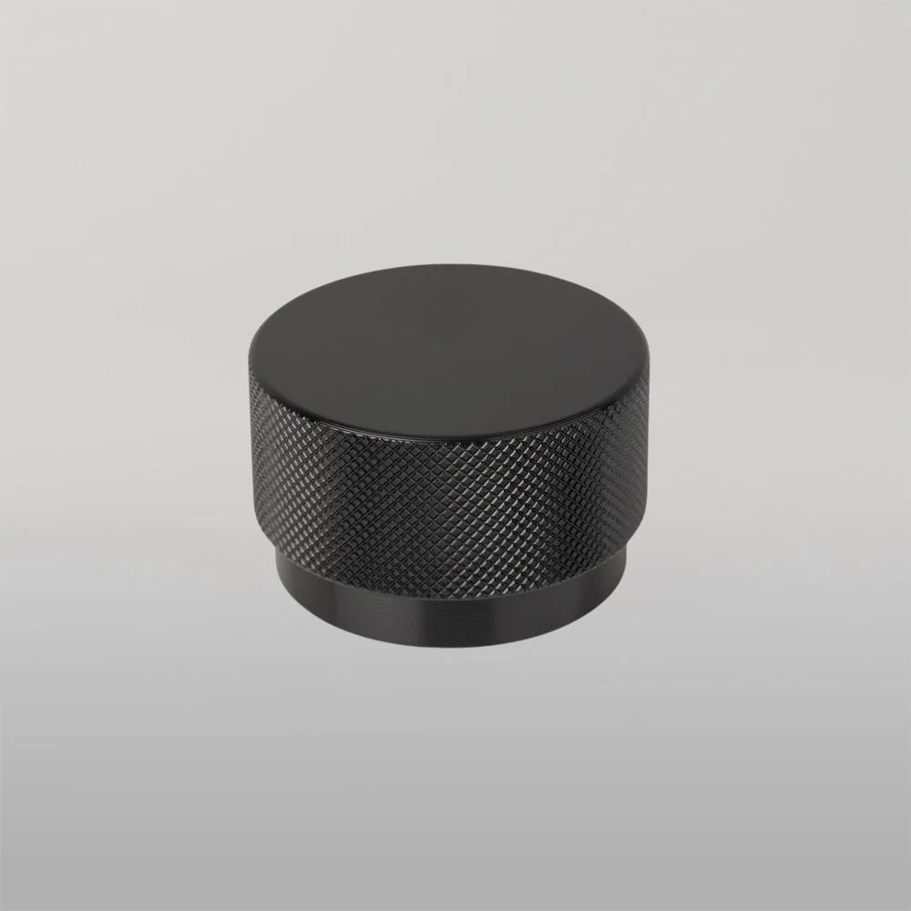 Momo Handles Momo Graf Round Knob 50mm Brushed Black - Image 2