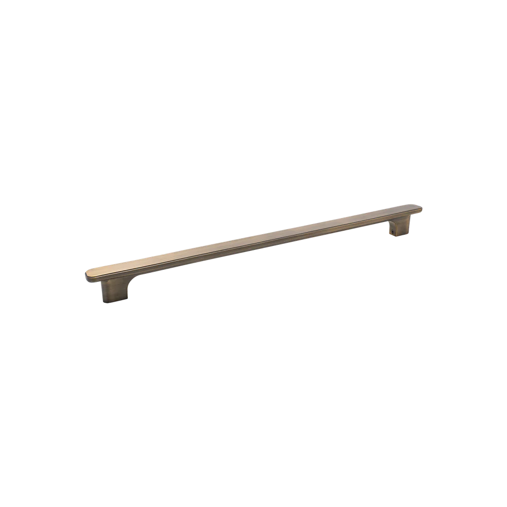 Momo Handles Aspen Solid Brass Entrance Pull Handle Dark Brushed Brass