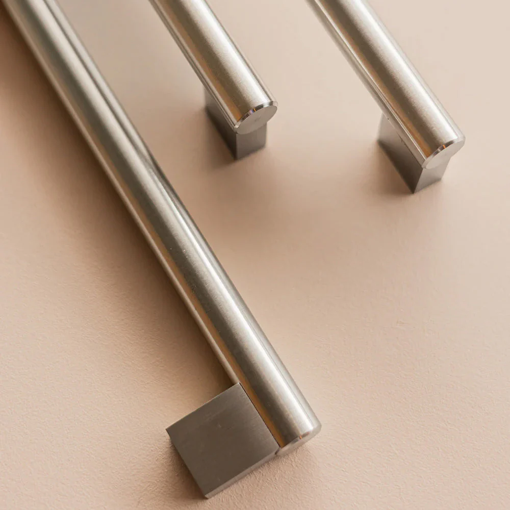 Momo Handles Barletta D Handle 128mm Stainless Steel - Image 2