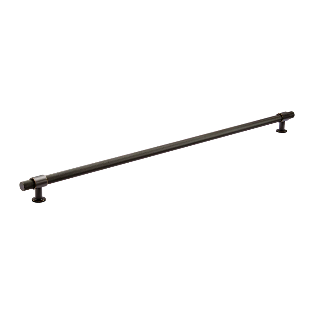 Momo Handles Belgravia Knurled Bar Pull Solid Brass 800mm Dark Bronze - Image 3