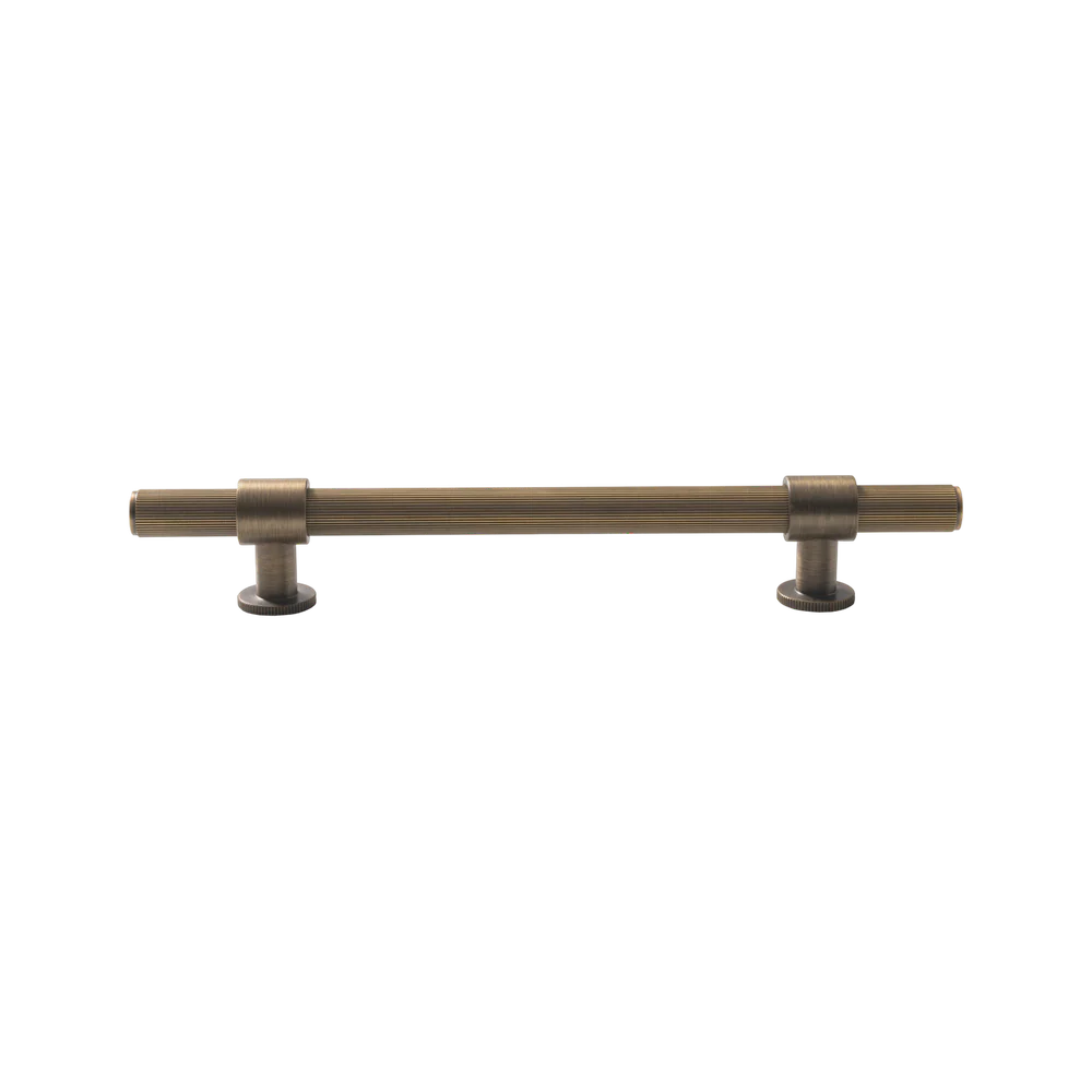 Momo Handles Belgravia Lined Bar Pull Solid Brass 160mm Dark Brushed Brass - Image 5