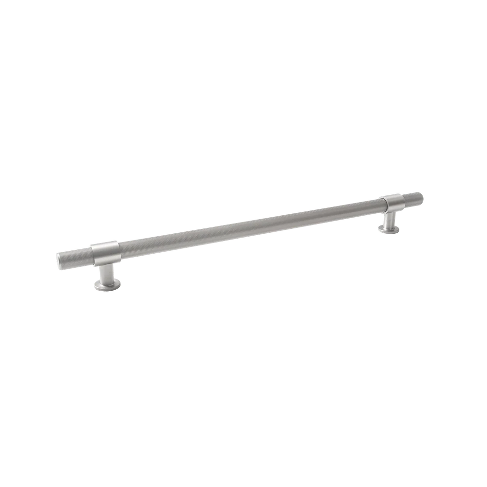 Momo Handles Belgravia Lined Solid Brass Door Pull Handle Dull Brushed Nickel