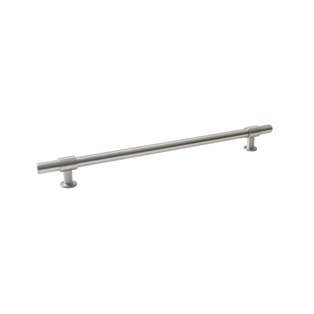 Momo Handles Belgravia Plain Appliance Pull Solid Brass 416mm Dull Brushed Nickel - Image 3