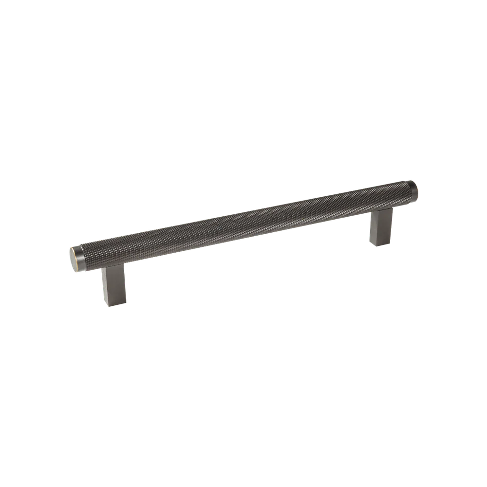 Momo Handles Bellevue Knurled Bar Pull Solid Brass 160mm Dark Bronze - Image 3