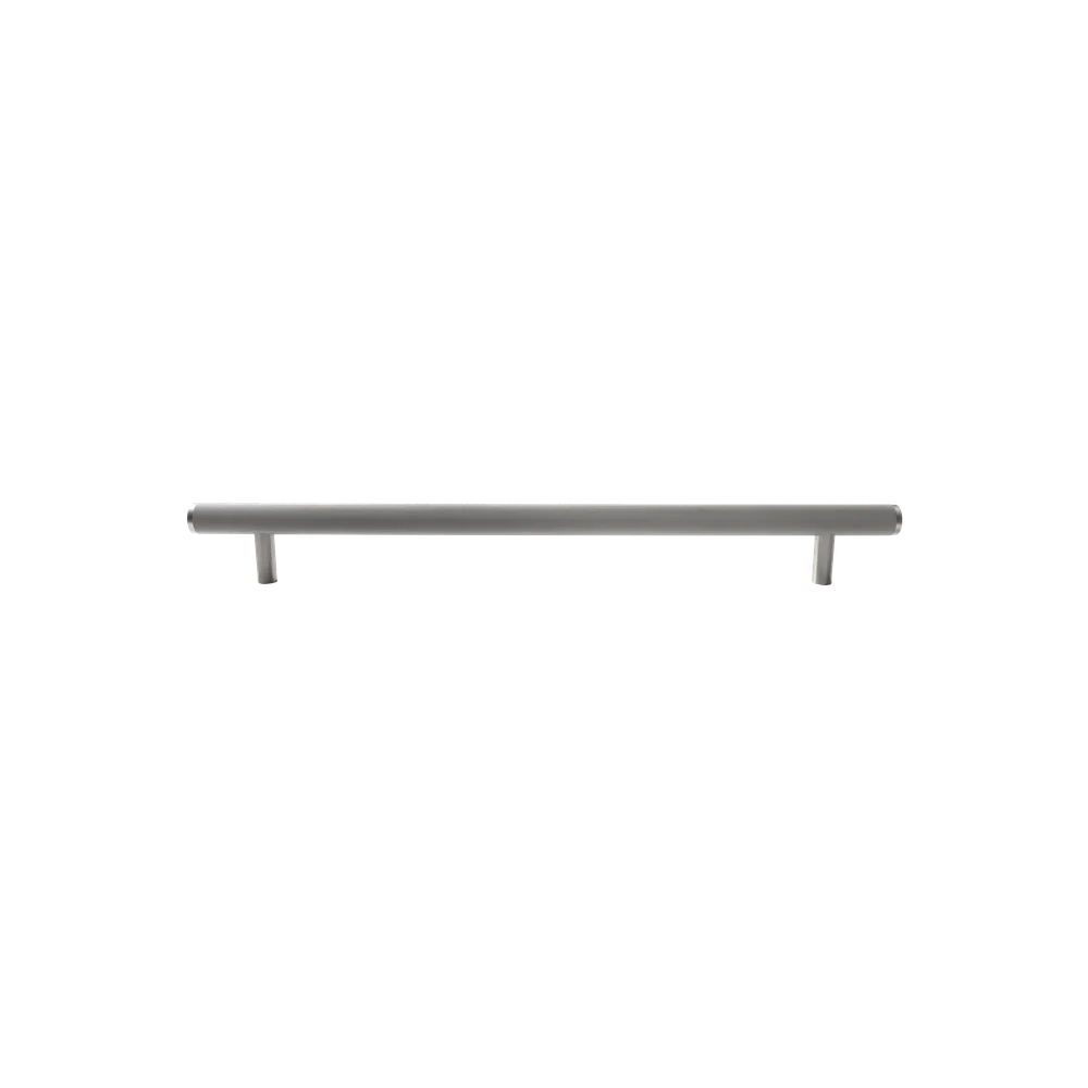 Momo Handles Bellevue Knurled Solid Brass Door Pull Handle Dull Brushed Nickel - Image 6