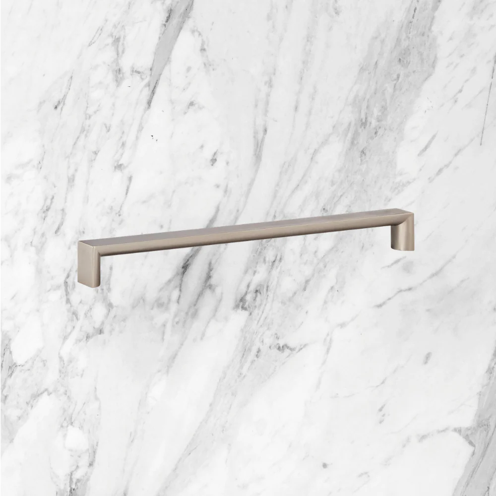 Momo Handles Boston D Handle 224mm Dull Brushed Nickel - Image 2