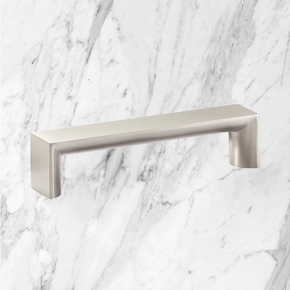 Momo Handles Boston D Handle 96mm Dull Brushed Nickel - Image 2