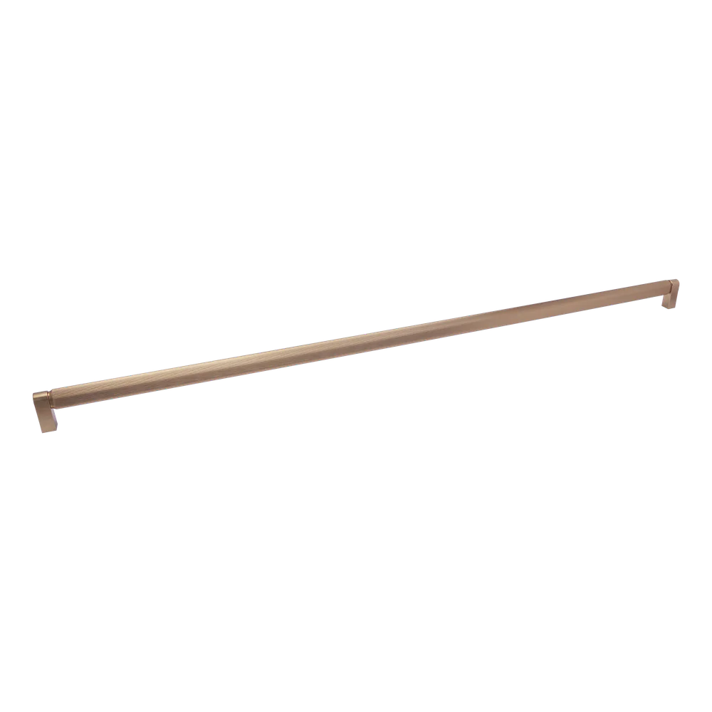 Momo Handles Brooklyn Big Back to Back Door Pull Set 1056mm Dark Brushed Brass